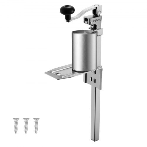 Commercial Can Opener, Heavy-Duty Manual Tabletop Cans Opener for Cans Up to 300 mm Height, Height-Adjustable Professional Can Openers with Stainless Steel Blade, for Restaurant & Food Store