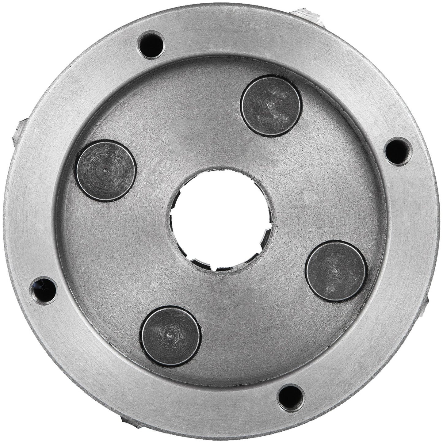 K72-125 5-Zoll-Drehfutter, unabhängig, reversibel, 125 mm, Zubehör für Mini-Drehmaschinen, 4-Backen-Drehfutter