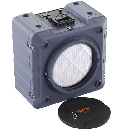 Luftreiniger mit 3-stufigem, stapelbarem Unterdrucksystem (550 CFM)