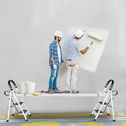 Aluminum Work Plank Telescoping 6-9 ft/1.8-2.7 m 500 lb/226.8 kg Capacity Scaffold Plank