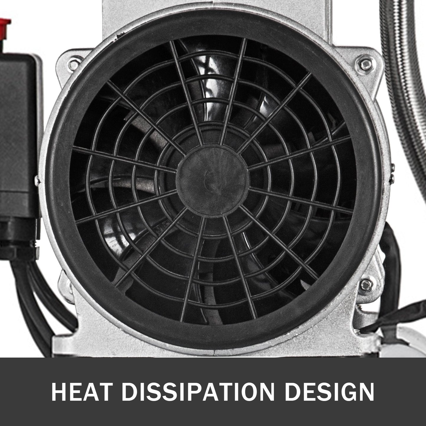 Vertikaler Luftkompressor, 6,6 Gallonen (ca. 25 Liter), extrem leiser, ölfreier Luftkompressor, 30-Liter-Tank, geräuscharmer Luftkompressor, 850 W, ölfrei, geringe Geräuschentwicklung