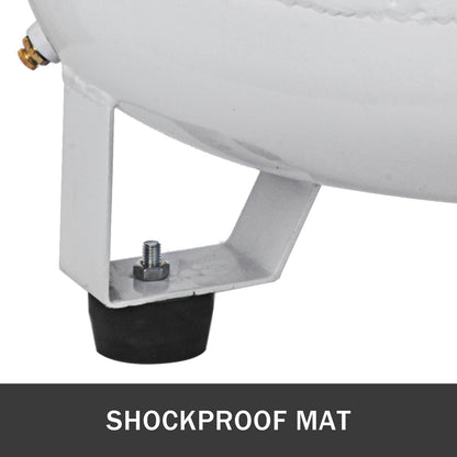 Vertikaler Luftkompressor, 6,6 Gallonen (ca. 25 Liter), extrem leiser, ölfreier Luftkompressor, 30-Liter-Tank, geräuscharmer Luftkompressor, 850 W, ölfrei, geringe Geräuschentwicklung