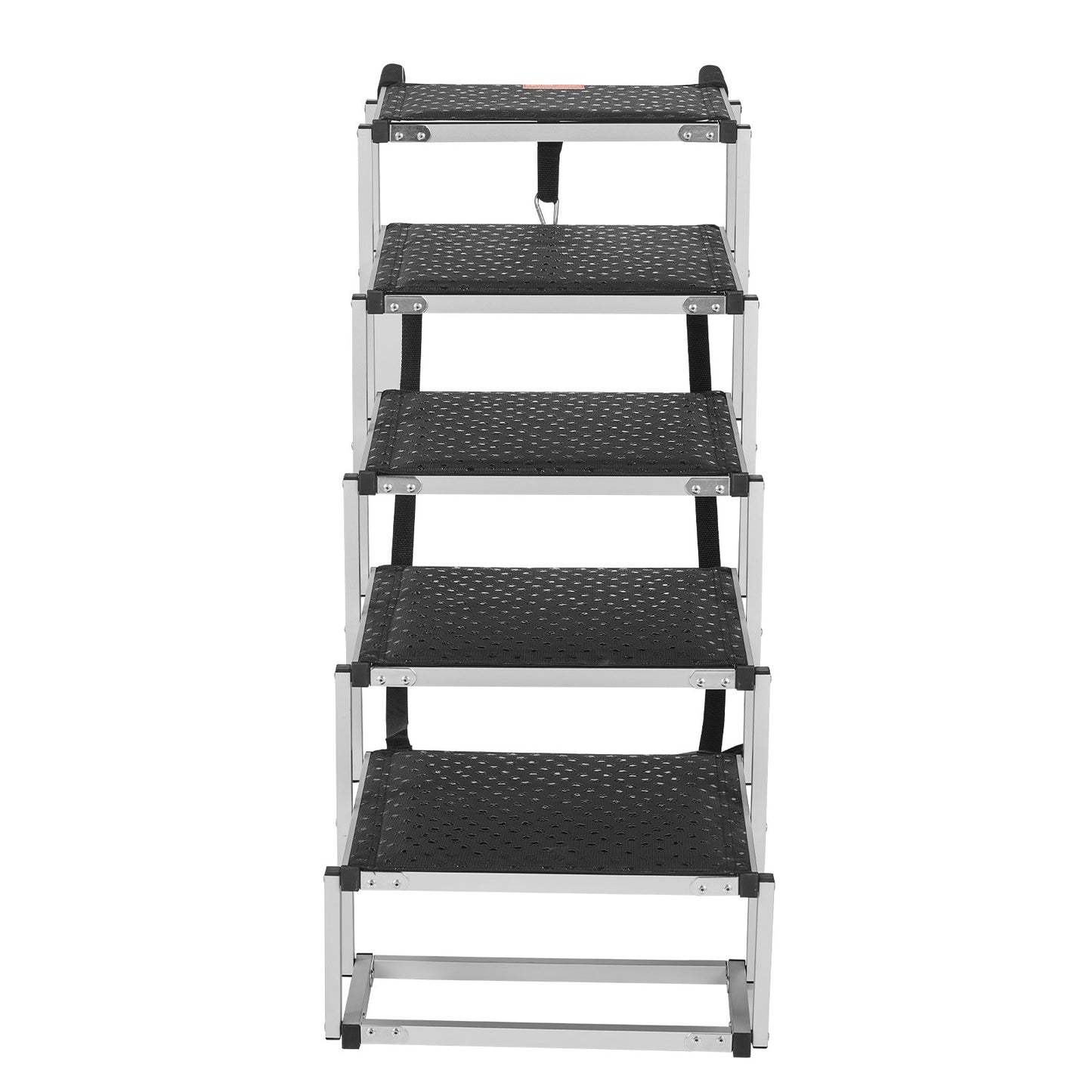 Dog Stair for Cars 5-step Folding Dog Steps Aluminum Loads up to 68 kg