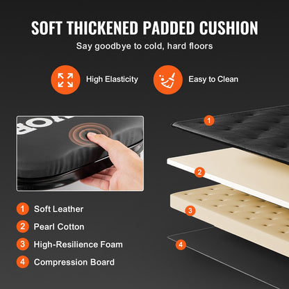 101,6 cm faltbarer Z-Garagenhocker, Werkstatthocker, Tragkraft: 204,1 kg