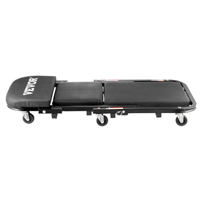 101,6 cm faltbarer Z-Garagenhocker, Werkstatthocker, Tragkraft: 204,1 kg