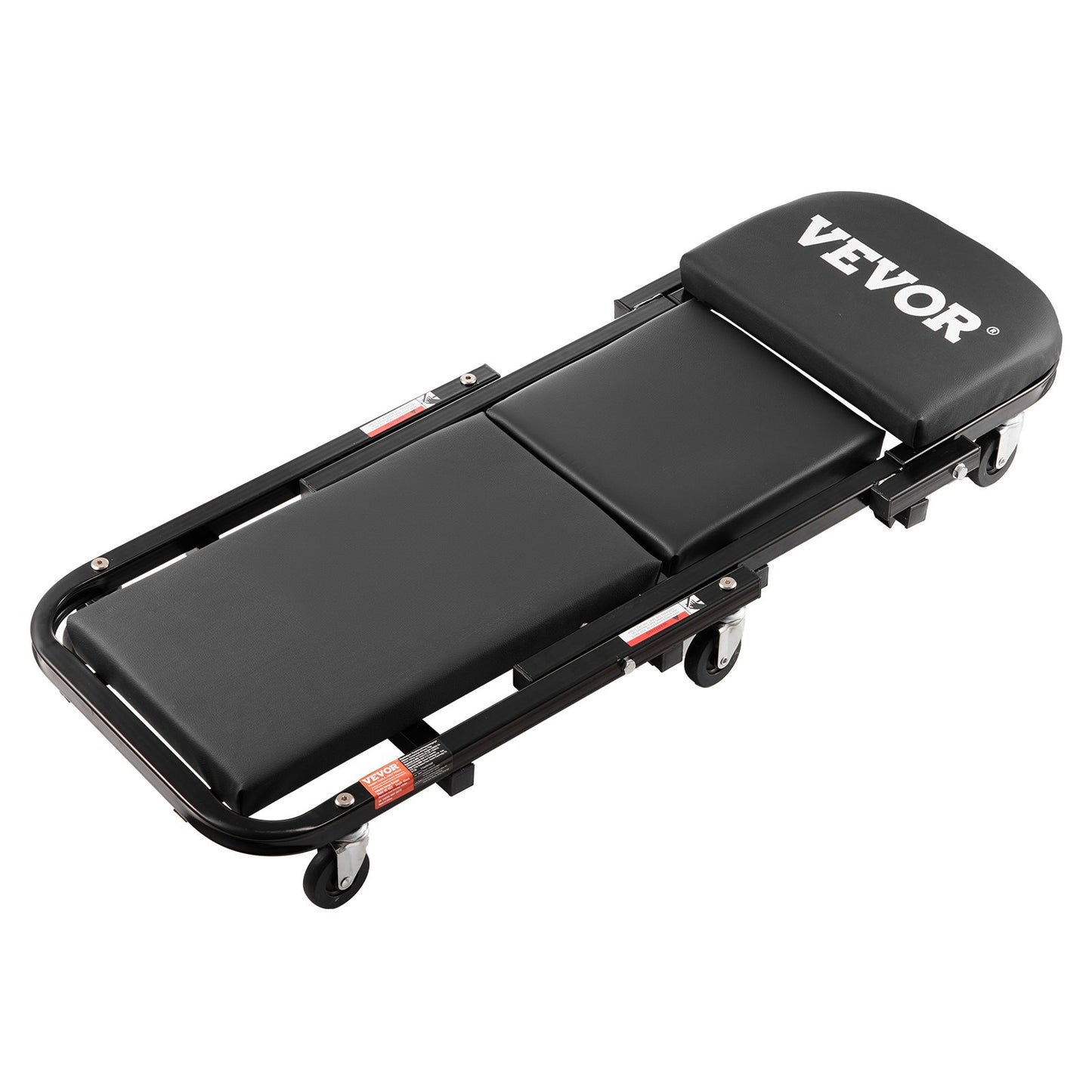 101,6 cm faltbarer Z-Garagenhocker, Werkstatthocker, Tragkraft: 204,1 kg