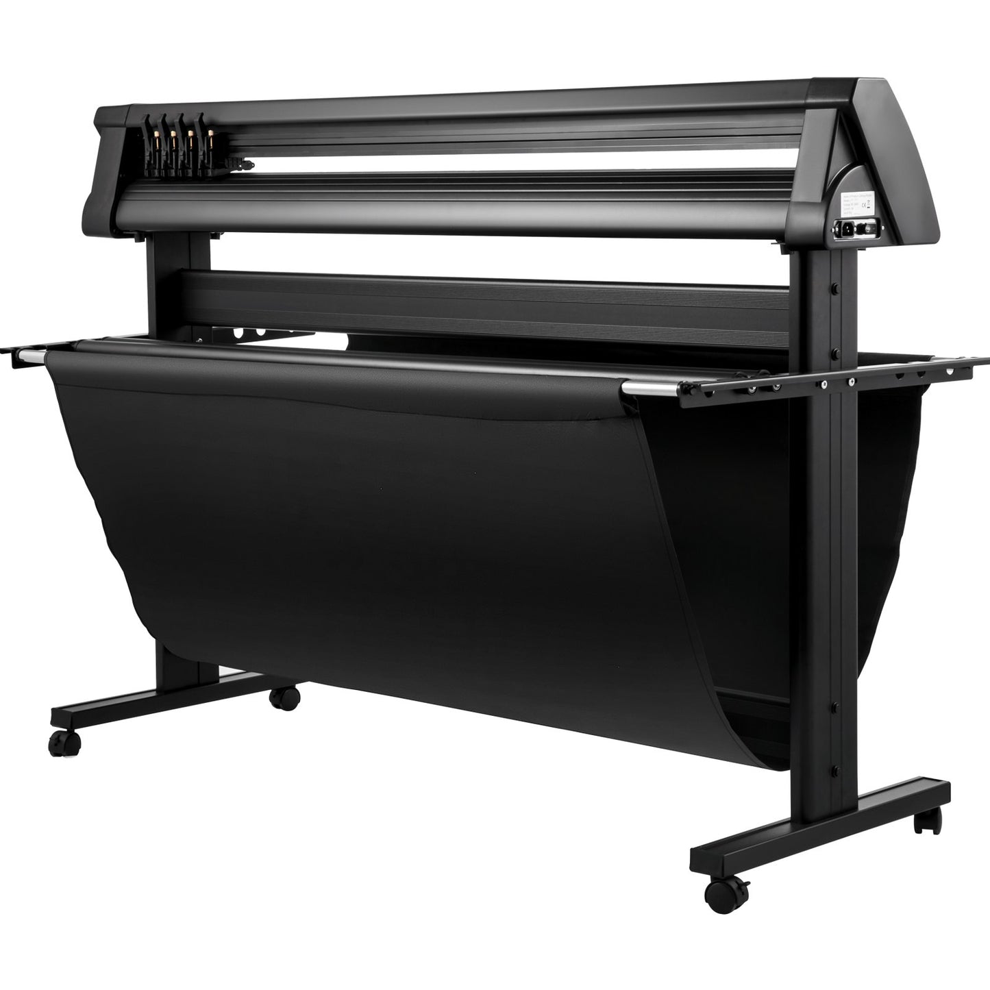 Vinylschneider, 1350-mm-Vinylplotter, LED-Bildschirmplotter, halbautomatischer integrierter Lichtschranke, kompatibel mit SignCut-Software für Mac und Windows, inklusive Ständer