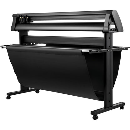 Vinylschneider, 1350-mm-Vinylplotter, LED-Bildschirmplotter, halbautomatischer integrierter Lichtschranke, kompatibel mit SignCut-Software für Mac und Windows, inklusive Ständer