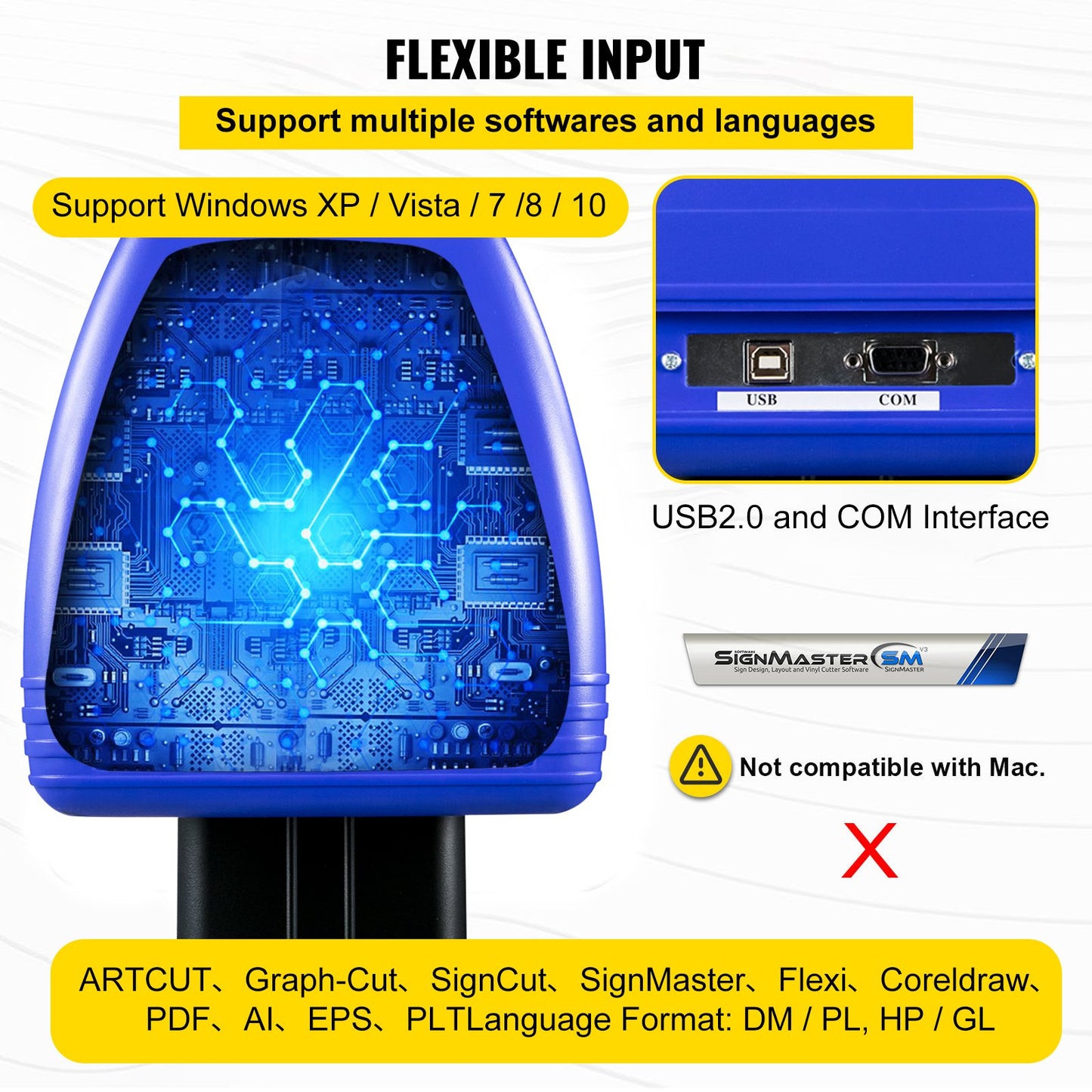 Vinylschneider 870 mm, maximale Papierzufuhr 34 Zoll, Vinylplotter mit stabilem Bodenständer, einstellbarer Kraft und Geschwindigkeit für die Schilderherstellung