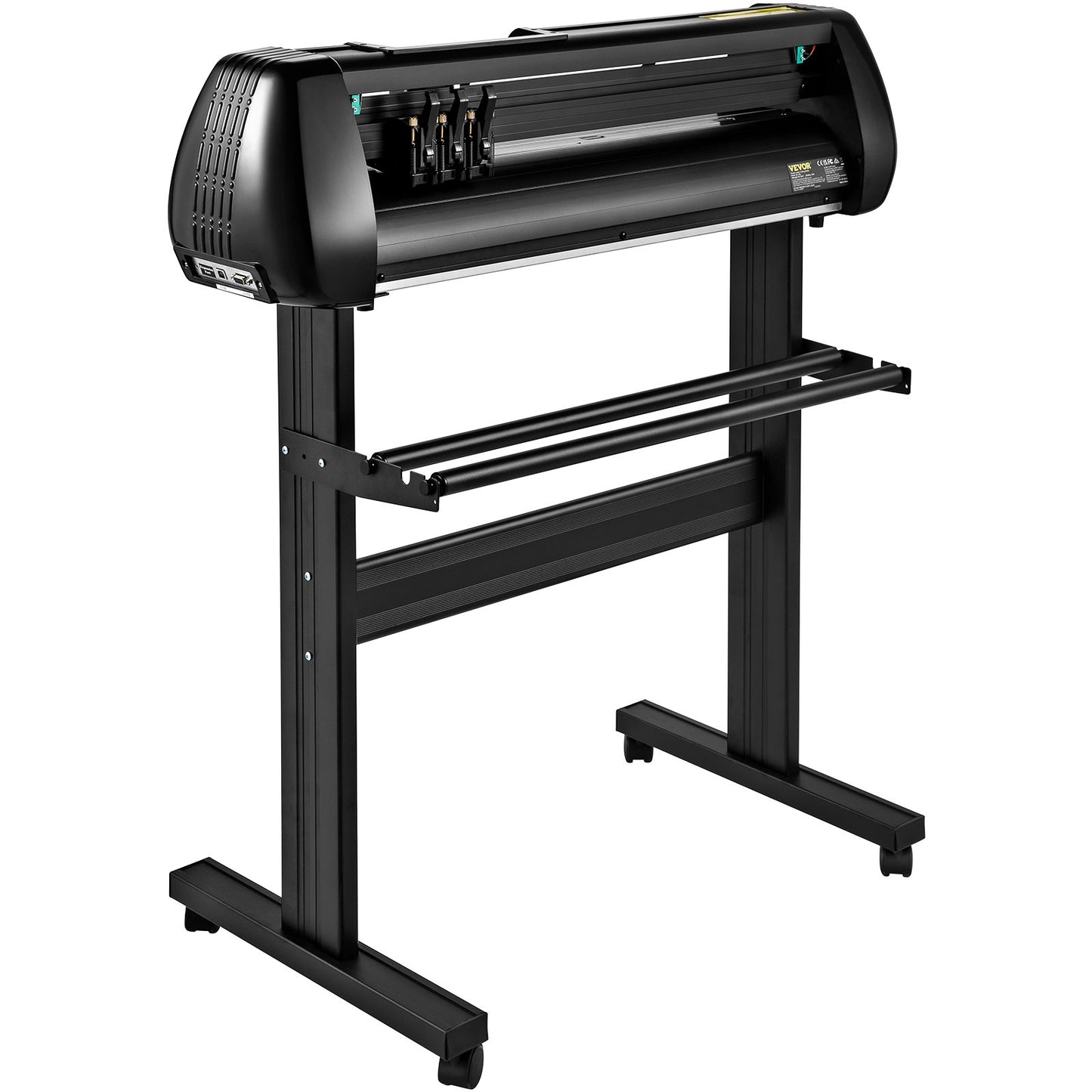 Vinylschneidemaschine, 34-Zoll-Schneideplotter, Offline-Schneidemaschinen-Kit mit Bluetooth-Mobiltelefon, präziser Walzenwelle mit hoher Genauigkeit, einstellbarer Geschwindigkeit und Kraft, DIY SignMaster Softwareklinge für Windows