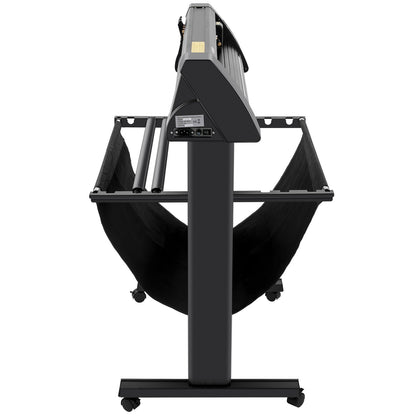 Vinylschneider, 720-mm-Vinylplotter, LED-Bildschirmplotter, halbautomatischer, integrierter optischer Sensor für präzise Führung, kompatibel mit der SignMaster-Software für Windows, inklusive Ständer