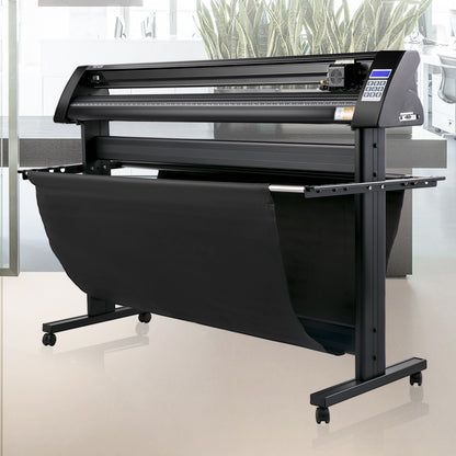 Vinylschneider, 1350-mm-Vinylplotter, LED-Bildschirmplotter, halbautomatischer integrierter Lichtschranke, kompatibel mit der SignMaster-Software für Windows, inklusive Ständer