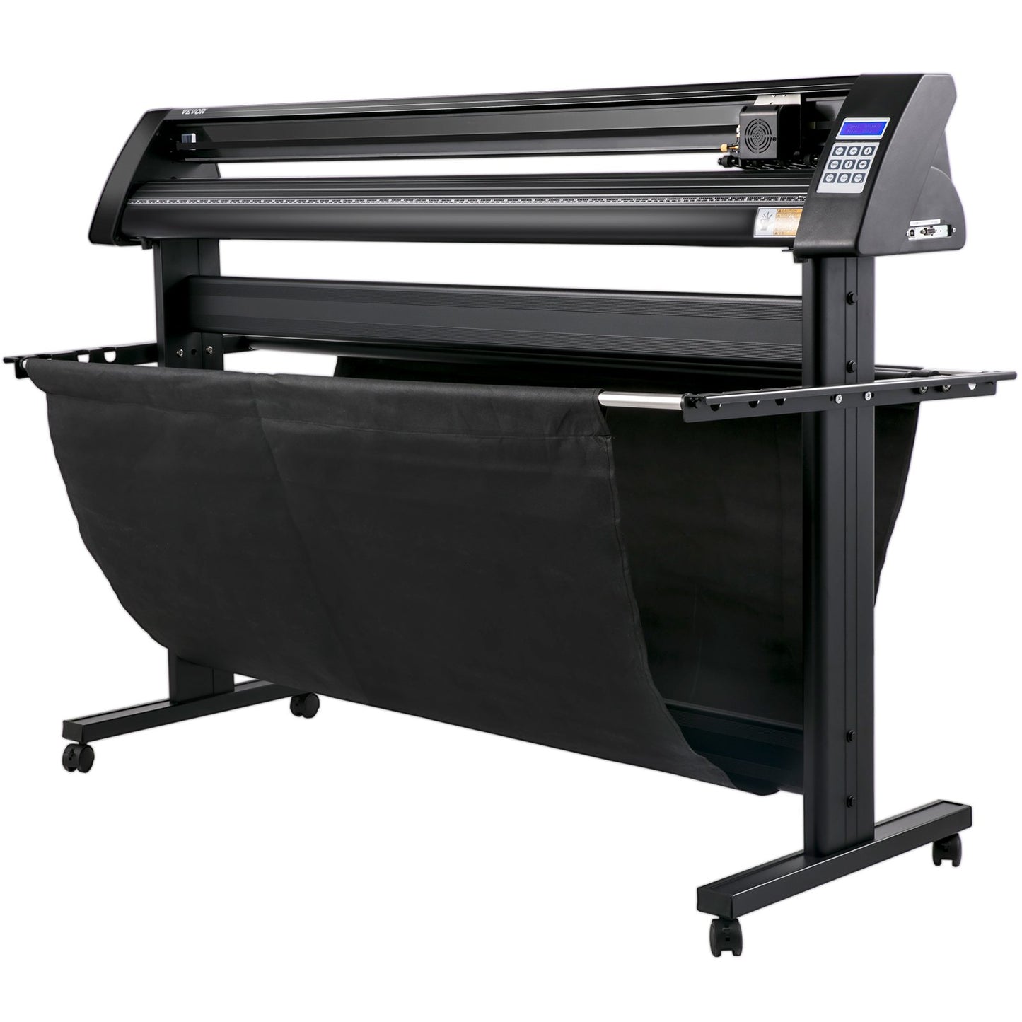 Vinylschneider, 1350-mm-Vinylplotter, LED-Bildschirmplotter, halbautomatischer integrierter Lichtschranke, kompatibel mit der SignMaster-Software für Windows, inklusive Ständer