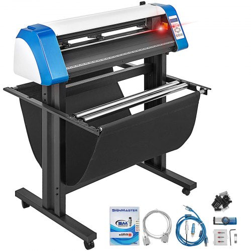 34" Vinyl-Schneideplotter, halbautomatisch, mit Sensor, USB-Anschluss