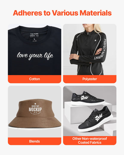 Heat Transfer Vinyl, 30 Pack, 304.8 x 304.8mm, Assorted Colors HTV Iron on Vinyl Bundle, Easy to Cut and Weed, with Accessories, Compatible with Cutting Machines, for Various Materials, T-shirts