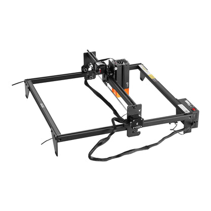 Lasergravierer, 20 W Leistung, Lasergravur- und Schneidemaschine, Arbeitsbereich 35 x 40 cm, Vorschubgeschwindigkeit 10.000 mm/min, fokussierter Laserstrahl mit Augenschutz, für Holz und bestimmte Metalle