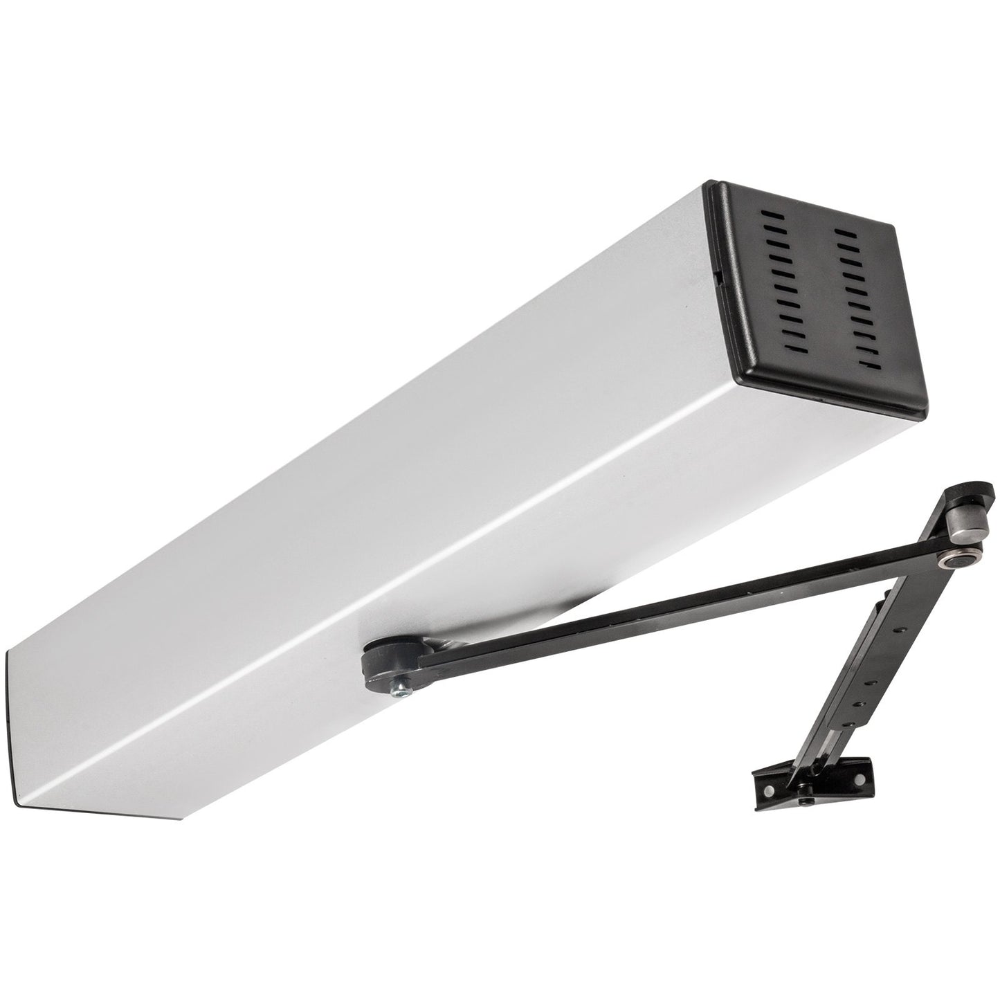 Elektrischer Türöffner/Türschließer, 10 kg, 110–240 V, automatischer Türöffner, barrierefreier Türöffner, automatischer Drehtüröffner, 50 W, Drehtüröffner, 120° verstellbar, Aluminiumlegierung