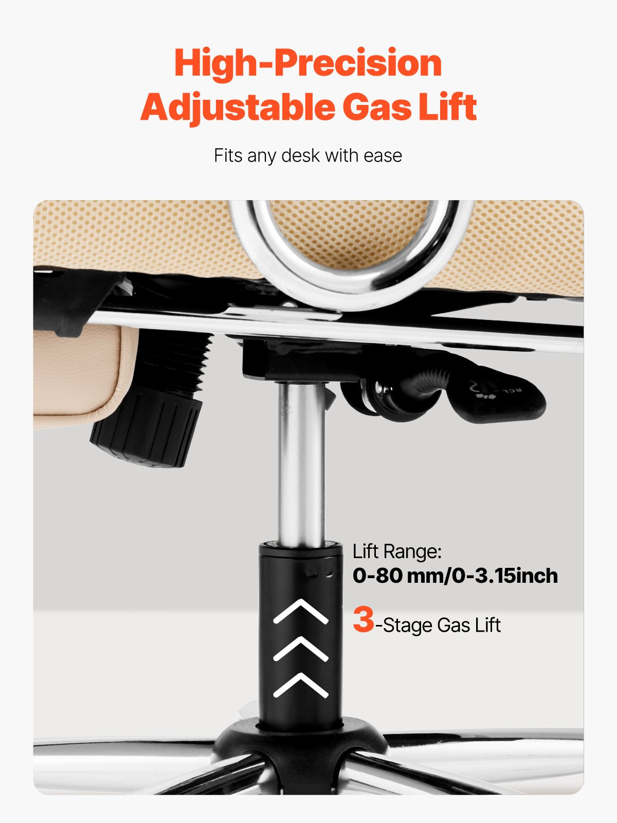 Chefsessel, Hochlehner mit Fußstütze und abnehmbaren Armlehnen, ergonomischer Schreibtischstuhl mit hochelastischem Schaumstoffkissen, drehbarer Rollstuhl aus PU-Leder für Arbeit, Studium und Gaming, Braun