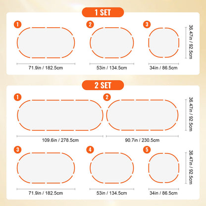 Hochbeet, 183 x 93 x 28 cm (71,9 x 36,4 x 11 Zoll), verzinkter Metall-Pflanzkasten, offener Boden, für Blumen, Gemüse und Kräuter im Garten, auf der Terrasse oder dem Balkon, silberfarben