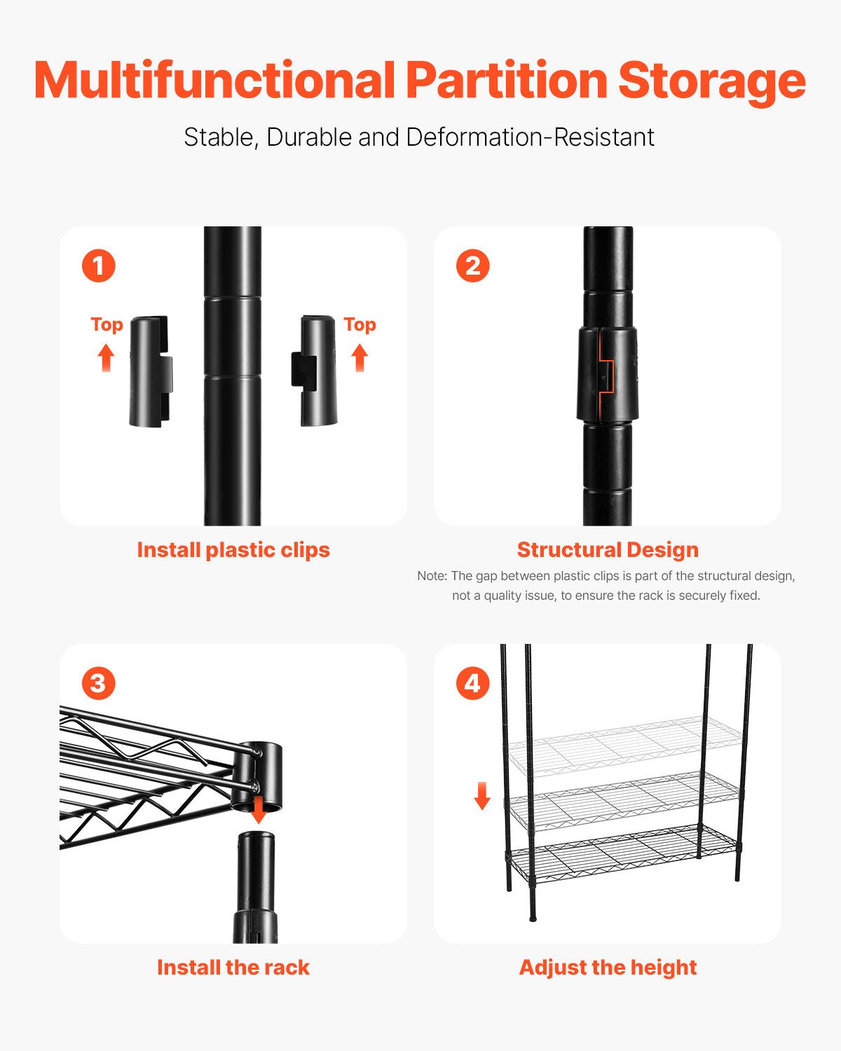 Ablage für Waschmaschine und Trockner, 3-stufiger Wäscheständer mit Kleiderstange und Haken, einreihige, verstellbare Ablage für die Waschmaschine, platzsparend, für Aufbewahrung und Organisation im Waschraum, Schwarz