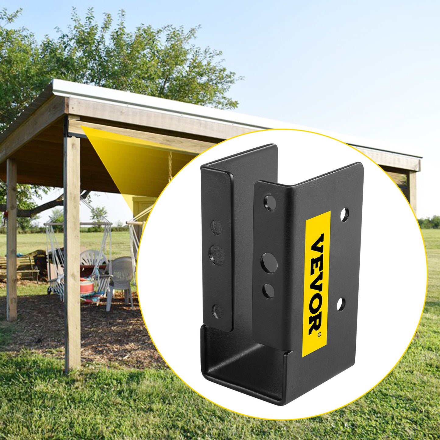 Concealed Joist Hanger, 2"x4" Outdoor Accent Concealed-Flange, Pack of 24 Concealed Joist Bracket, Q235 Steel Plate Powder-Coated Concealed Face Mount Joist Hanger Inner 40x91 mm for Beam Swing