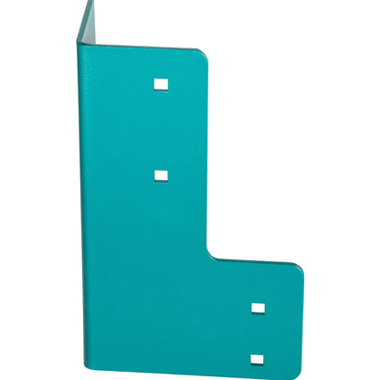 Workbench Corner Brackets, 5mm Thick Steel Shop Table Bracket Kit, 8 PCs Workbench Bracket Kit, Right Angle Shop Table Corner Brackets with Hardware Kit, Joint Fastener for Desk Edge, Family DIY