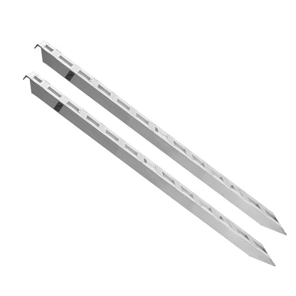 182,9 x 38,1 cm große Aluminiumrampen, Tragkraft 2721,6 kg, 2 Stück