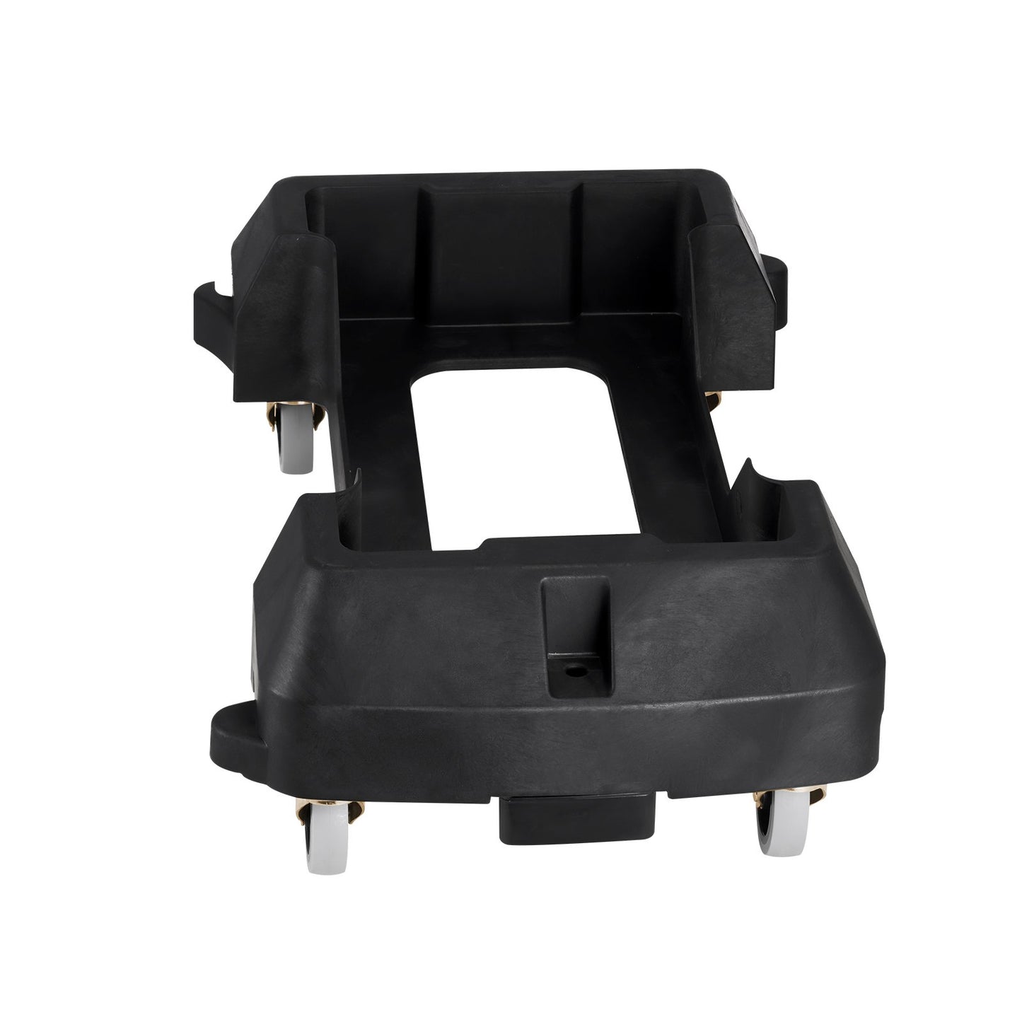 Mülltonnenwagen, passend für 16/23-Gallonen-Behälter, schlanker Mülltonnen-Rollsockel mit 4 feststellbaren Rädern, Tragkraft 200 lbs, robuster Fasswagen, leichtgängiger und leiser Mülltonnenwagen aus Kunststoff