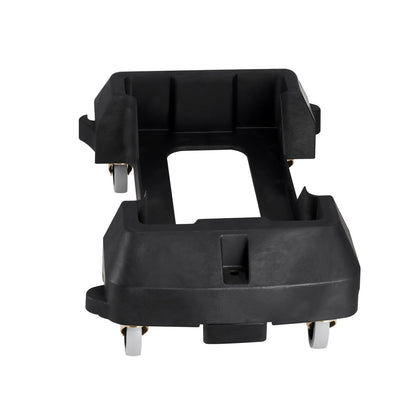 Mülltonnenwagen, passend für 16/23-Gallonen-Behälter, schlanker Mülltonnen-Rollsockel mit 4 feststellbaren Rädern, Tragkraft 200 lbs, robuster Fasswagen, leichtgängiger und leiser Mülltonnenwagen aus Kunststoff