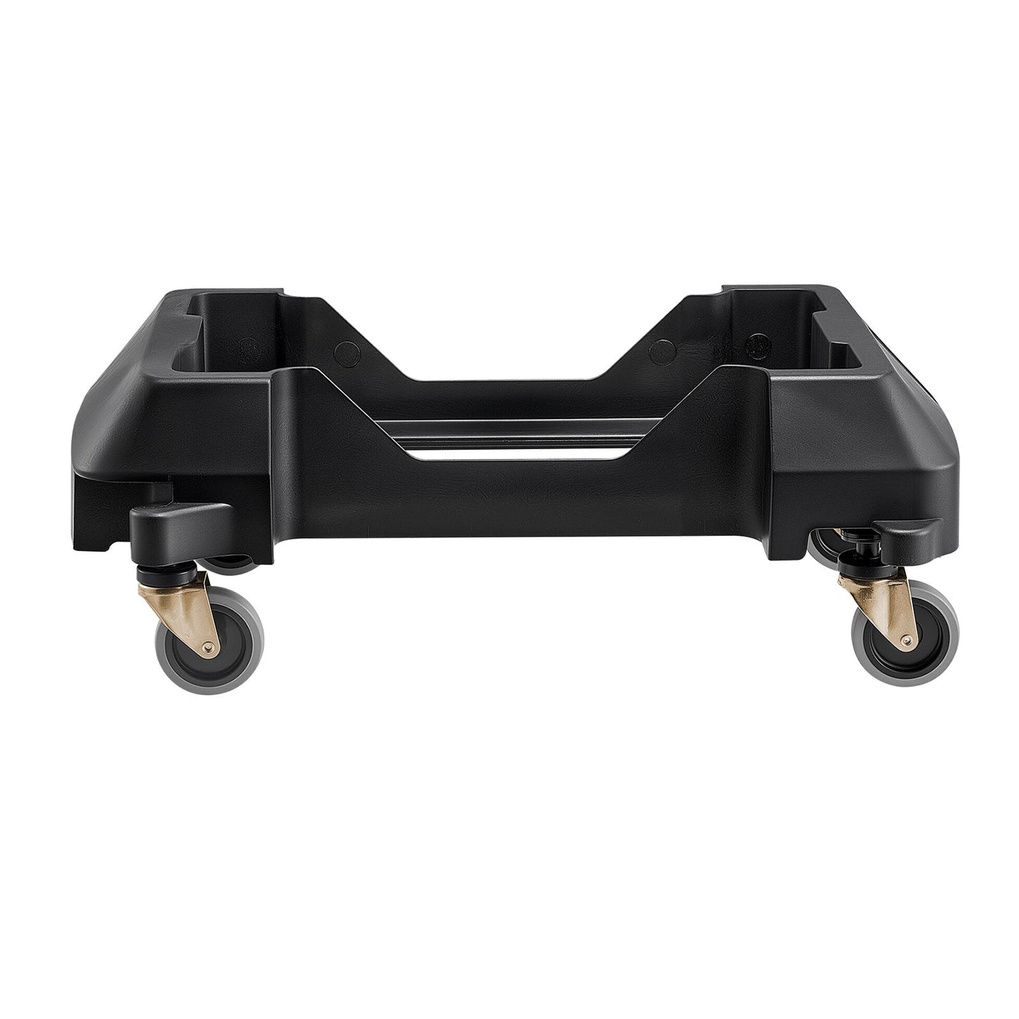 Mülltonnenwagen, passend für 16/23-Gallonen-Behälter, schlanker Mülltonnen-Rollsockel mit 4 feststellbaren Rädern, Tragkraft 200 lbs, robuster Fasswagen, leichtgängiger und leiser Mülltonnenwagen aus Kunststoff