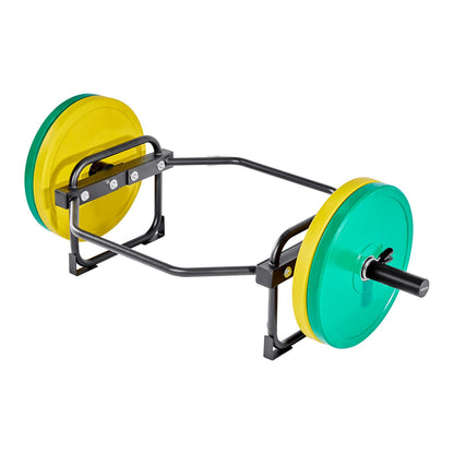 Trap Bar Hex Bar, 50-mm-Sechskant-Langhantel, 240 kg Belastbarkeit, Schulterdrückstange, Gewichtheber- und Krafttrainingsgerät, Heim-Fitnessstudio für Kniebeugen, Kreuzheben und Schulterdrücken, Schwarz