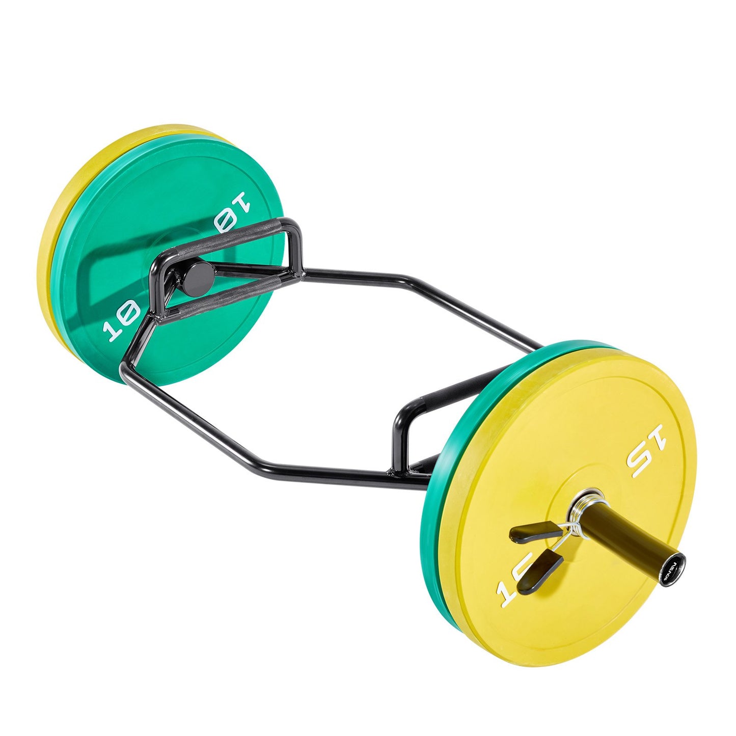 Trap Bar Hex Bar, 50mm Hex Barbell, 360 kg Capacity Shrug Bars with Knurled Grips, Weightlifting and Strength Training Equipment, Home Gym for Squats, Deadlifts, Shoulder Presses, Black