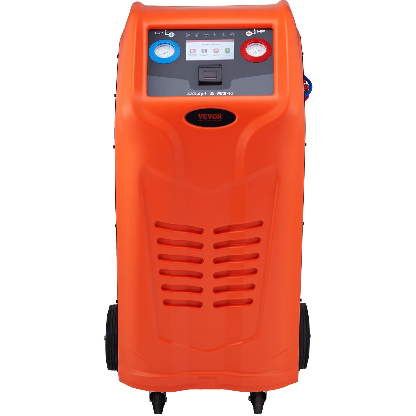 Fully Automatic Refrigerant Recovery Machine - Dual Cylinder AC Recovery Machine Kit Built in Compressor/Electronic Scale/Filter/ Recovery Tank, Recovery Machine HVAC Only for R134A+R1234YF