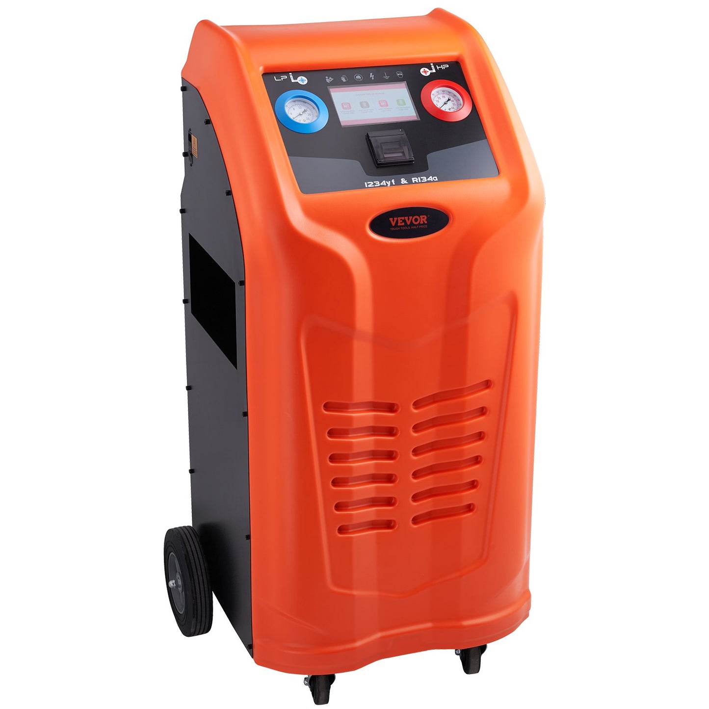 Fully Automatic Refrigerant Recovery Machine - Dual Cylinder AC Recovery Machine Kit Built in Compressor/Electronic Scale/Filter/ Recovery Tank, Recovery Machine HVAC Only for R134A+R1234YF