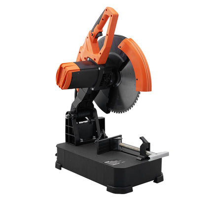 Chop Saw 35.6 cm Mitering Chop Saw for Cutting Metal Dry Cut Saw 45° Angle