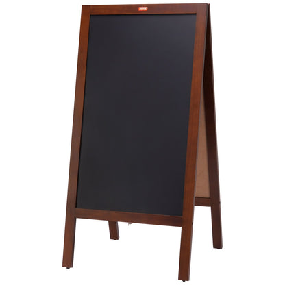 Ein Rahmen aus schwarzem Holz, zweiteiliger Untersetzer, erster Vintage-Stil mit dickem und magnetischem Gummi, rustikales braunes Holz, 20 x 40 cm, breiter Saum