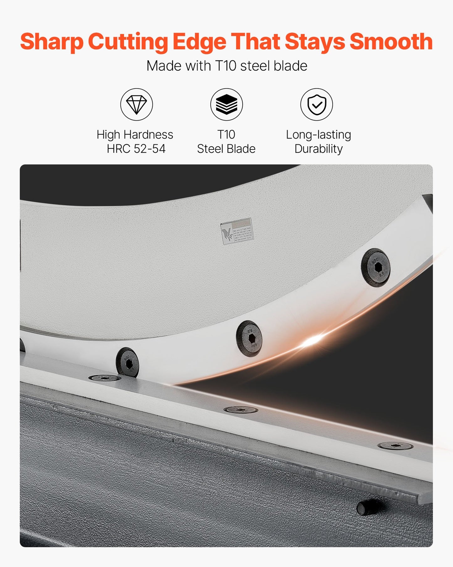 Tisch-Guillotineschere, 500 mm Tischbreite, manuelle Blechschere für die Metallbearbeitung, aus Q235-Material, hohe Präzision, mit Ständer, für Leiterplatten, Aluminium, Stahl, Kupfer und Kunststoff