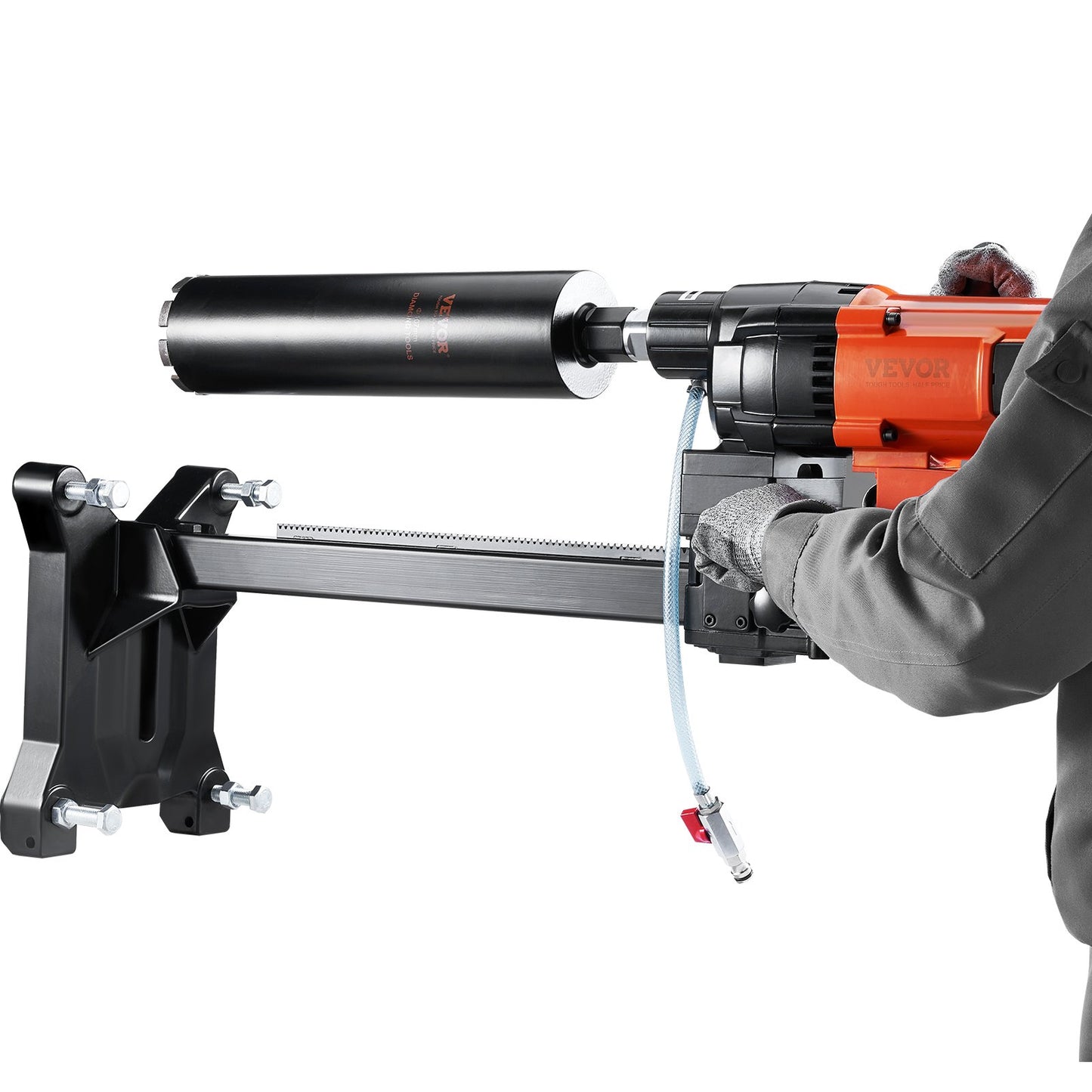 Diamantkernbohrmaschine für Betonkerne, Rollen, 3200 W, 750 U/min