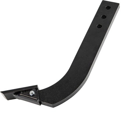 5pcs Box Blade Shank, 16" Scarifier Shank, 3 Holes Box Scraper Shank, Ripper Shank with Removable Tapered Teeth and Pins, Adjustable Shanks Assembly for Replacement, Digging, Plowing