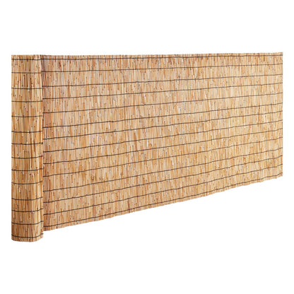 Natural Reed Fencing, 3.3 ft x 13.3 ft, Reed Screen Curtain Balcony Reed Fence Roll for Outdoor Backyard Patio, Decorative Fence for Backyard Garden Fencing Divider, Privacy Screen Panel Curtain
