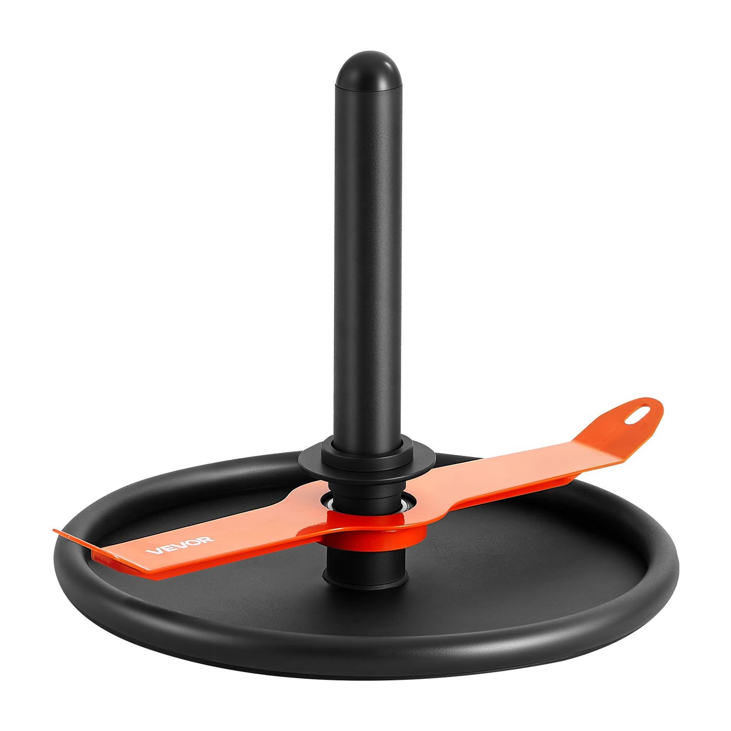 Gewichtsschlitten, Stahl-Kraftschlitten, Fitness-Schlitten für Krafttraining zur Verbesserung der Geschwindigkeit beim sportlichen Training, Trainingsgerät mit Gurtzeug, kompatibel mit 51-mm-Gewichtsscheiben, Orange &amp; Schwarz