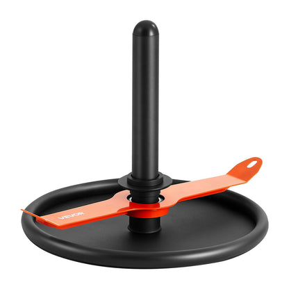 Gewichtsschlitten, Stahl-Kraftschlitten, Fitness-Schlitten für Krafttraining zur Verbesserung der Geschwindigkeit beim sportlichen Training, Trainingsgerät mit Gurtzeug, kompatibel mit 51-mm-Gewichtsscheiben, Orange &amp; Schwarz