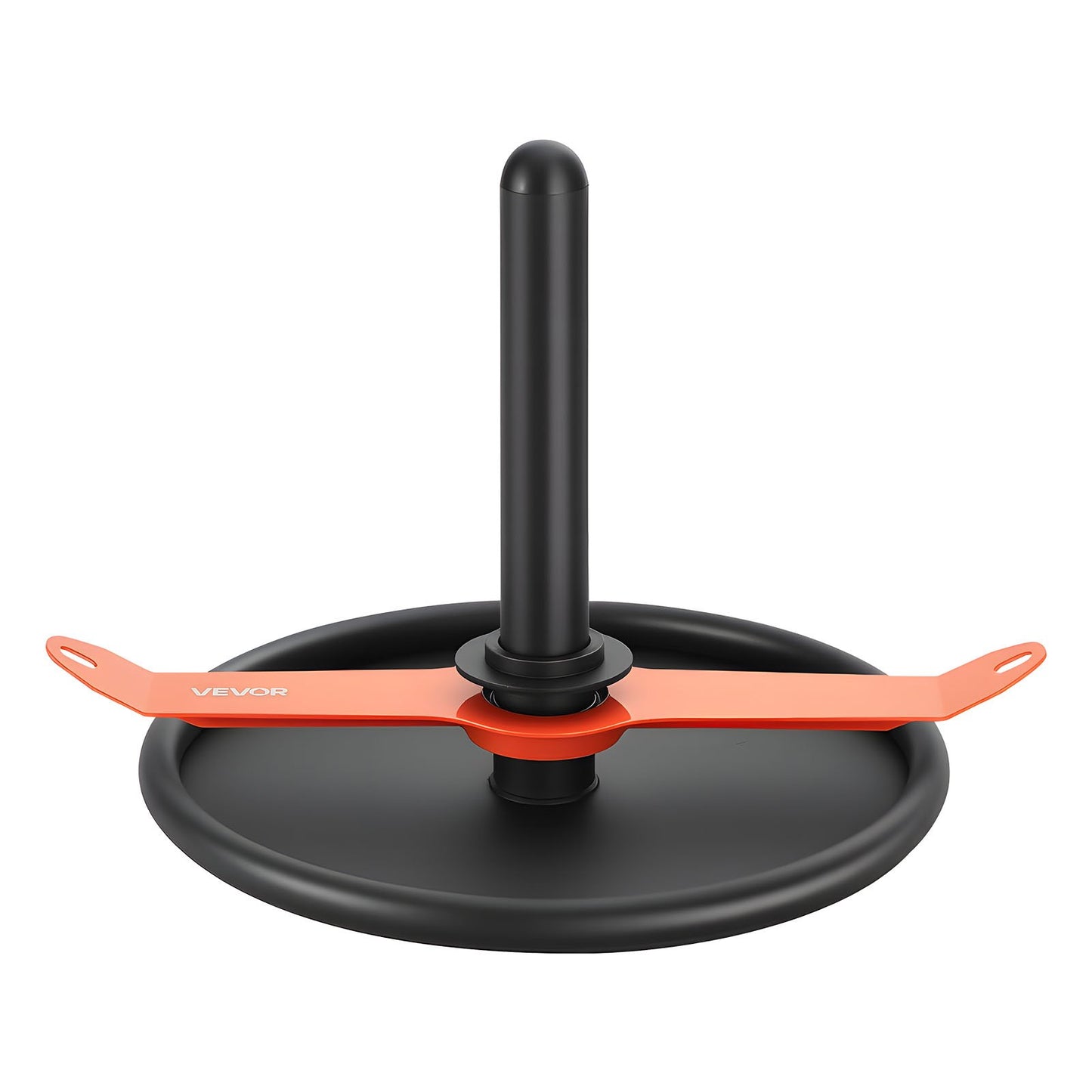 Gewichtsschlitten, Stahl-Kraftschlitten, Fitness-Schlitten für Krafttraining zur Verbesserung der Geschwindigkeit beim sportlichen Training, Trainingsgerät mit Gurtzeug, kompatibel mit 51-mm-Gewichtsscheiben, Orange &amp; Schwarz