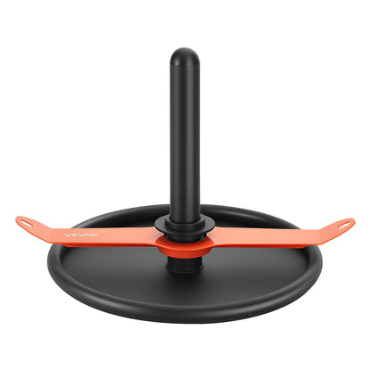 Gewichtsschlitten, Stahl-Kraftschlitten, Fitness-Schlitten für Krafttraining zur Verbesserung der Geschwindigkeit beim sportlichen Training, Trainingsgerät mit Gurtzeug, kompatibel mit 51-mm-Gewichtsscheiben, Orange &amp; Schwarz