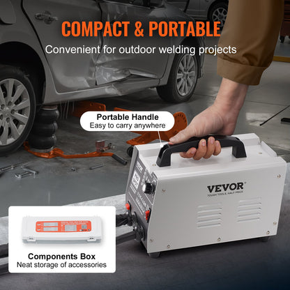 Bolzenschweiß-Ausbeulset, Punktschweiß-Ausbeulgerät mit 7 Schweißmodi und einstellbarer Leistung, 1,8 kW Punktschweiß-Ausbeulwerkzeug für Pkw und Lkw