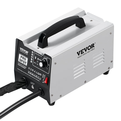 Bolzenschweiß-Ausbeulgerät, 1,8-kW-Punktschweißgerät mit automatischer/manueller Schweißfunktion und 7 vielseitigen Modi, Ausbeulmaschine für Pkw und Lkw zur Ausbeulung von Karosserien