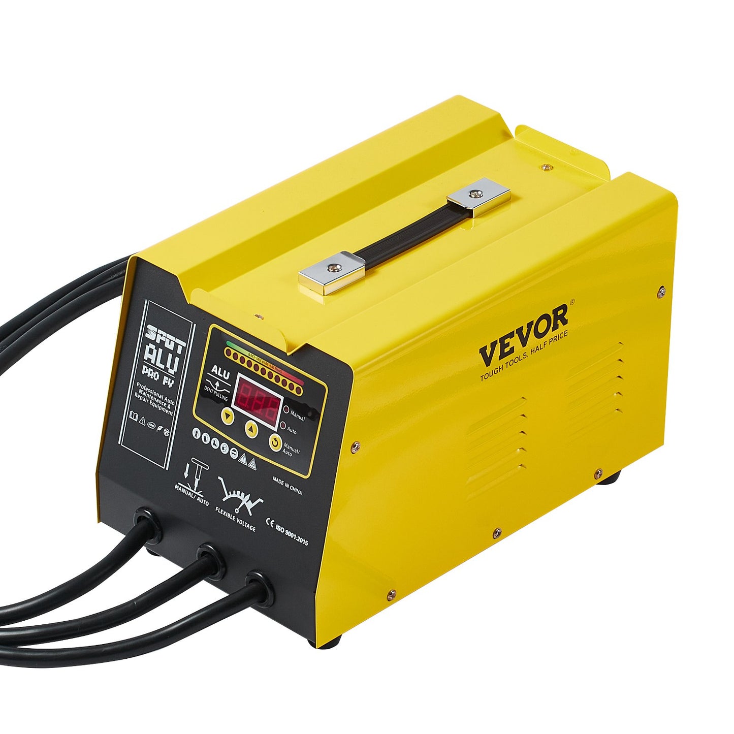 Punktschweißgerät zur Ausbeulung, 300-W-Bolzenschweißgerät mit Heißluftpistole, automatischer/manueller Schweißmodus, Punktschweißgerät zur Ausbeulung von Aluminiumkarosserieteilen