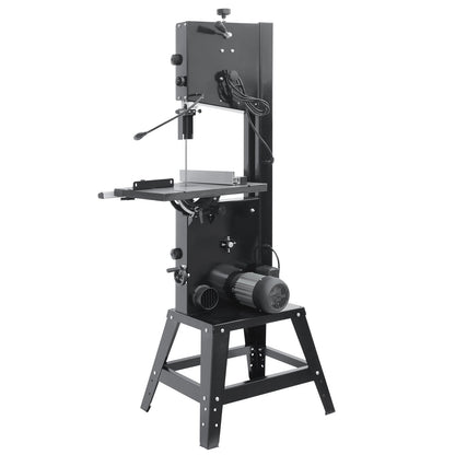 Band Saw, 340mm / 13.39-Inch, Benchtop Bandsaw with Stand, 440-846 RPM Continuously Viable Speed, 1100W 1.5HP, 220V, Optimized Work Light, and Miter Gauge, for Woodworking Aluminum Wood Metal Copper