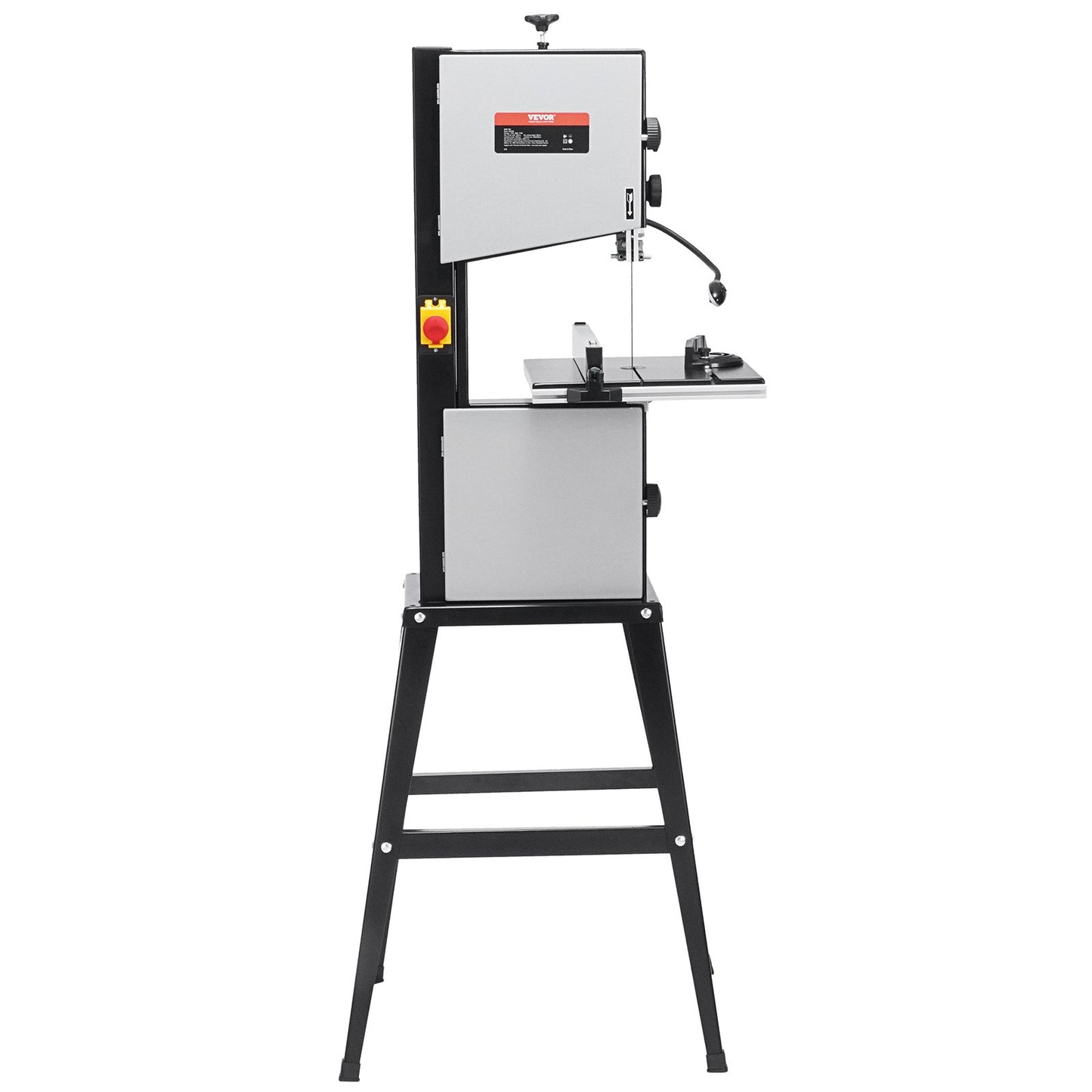 Band Saw with Stand Benchtop Bandsaw 24.5 cm 370W Two-Speed Adjustable