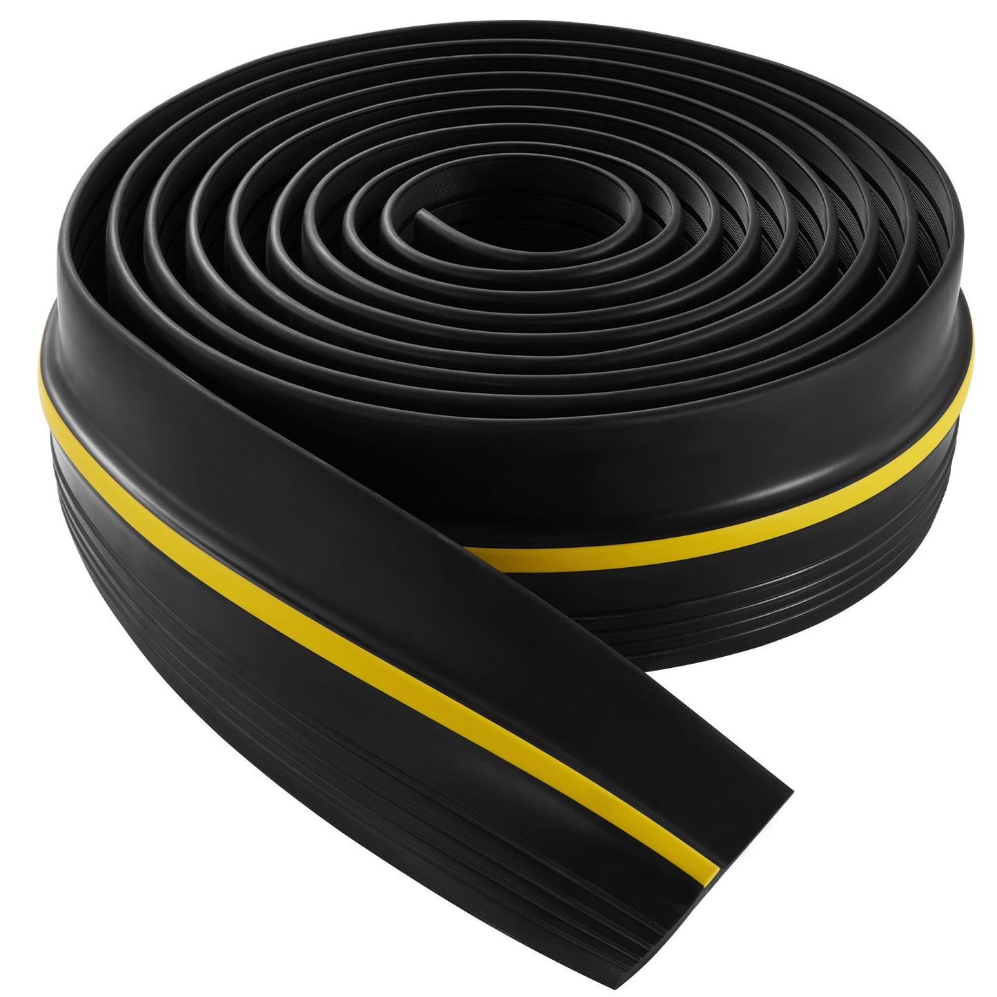Garage Door Threshold and Bottom Seals Kit, 16 FT U Shape+O Ring Universal Garage Door Bottom Seal Weatherstrip PVC, Combine with Weatherproof Garage Threshold Seal Strip with Adhesive, Black